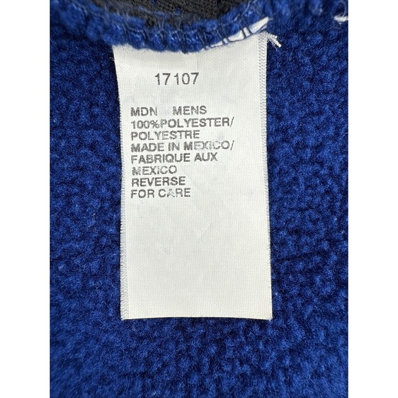 Woolrich Fleece Jacket Men's XL Royal Blue Full Zip Polartec Outdoor - Picture 8 of 11